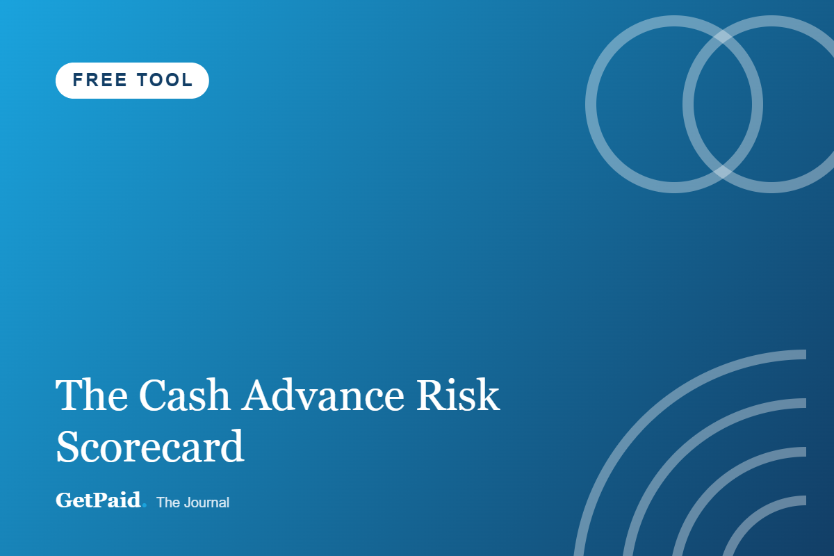 Take the 3-minute Cash Advance Risk Scorecard
